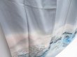 Photo3: 3611T01z1030  Japanese Kimono Silk IROTOMESODE Scenery Lavender gray (3)