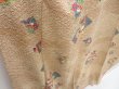 Photo3: 3611T05z750 Vintage Japanese Kimono Silk KOMON Flowers Champagne (3)