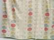 Photo4: 3611T07z940 Vintage Japanese Kimono Silk KOMON Chrysanthemum (4)