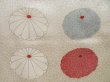 Photo6: 3611T07z940 Vintage Japanese Kimono Silk KOMON Chrysanthemum (6)