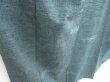 Photo3: 3611T09z730 Vintage Japanese Kimono Silk TSUMUGI  Green-Gray (3)