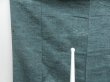 Photo8: 3611T09z730 Vintage Japanese Kimono Silk TSUMUGI  Green-Gray (8)