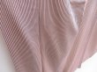 Photo3: 3611T11z930 Vintage Japanese Kimono Silk KOMON Stripe Peach (3)