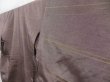 Photo2: 3611T12z600 Vintage Japanese Kimono Silk TSUMUGI  Brown-Gray (2)