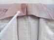 Photo8: 3709T06z850  Japanese Kimono Silk KOMON  Ash pink (8)