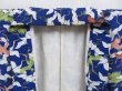 Photo8: 3710T13z690 Vintage Japanese Kimono Silk KOMON Flying crane (8)