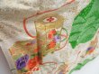 Photo3: 3716T01z1240 Vintage Japanese Kimono Silk FURISODE Shell box Light green (3)