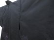 Photo2: 3716T04z220 Vintage Japanese Kimono Silk See through HAORI Flower Black (2)