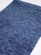 Photo4: 4L02z60  Japanese Kimono Crepe Silk  FABRIC Flowers Indigo 40.2x14.2 (4)