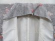 Photo7: 3726T02z930  Japanese Kimono Silk KOMON Sakura Gray (7)