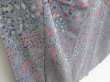 Photo3: 3802T02z890 Vintage Japanese Kimono Silk KOMON Flowers Light purple (3)