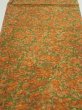 Photo1: 2L02z70  Japanese Kimono Silk  FABRIC Branch Orange-Brown 43.3x14.6 (1)