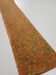 Photo2: 2L07z50  Japanese Kimono Silk  FABRIC Branch Orange-Brown 60.6x7.5 (2)