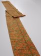 Photo3: 2L09z70  Japanese Kimono Silk  FABRIC Branch Orange-Brown 85.8x6.7 (3)