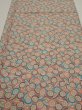 Photo1: 2J01z50  Japanese Kimono Silk  FABRIC Umbrella Gray 39.4x14.6 (1)