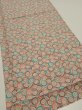 Photo2: 2J01z50  Japanese Kimono Silk  FABRIC Umbrella Gray 39.4x14.6 (2)