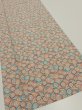 Photo2: 2J03z90  Japanese Kimono Silk  FABRIC Umbrella Gray 63.8x14.6 (2)