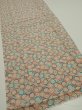 Photo2: 2J05z80  Japanese Kimono Silk  FABRIC Umbrella Gray 63.8x14.4 (2)