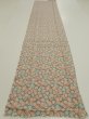 Photo5: 2J05z80  Japanese Kimono Silk  FABRIC Umbrella Gray 63.8x14.4 (5)