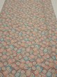 Photo1: 2J06z80  Japanese Kimono Silk  FABRIC Umbrella Gray 63.8x14.4 (1)