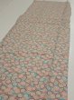 Photo3: 2J06z80  Japanese Kimono Silk  FABRIC Umbrella Gray 63.8x14.4 (3)