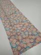 Photo2: 2J10z20  Japanese Kimono Silk  FABRIC Umbrella Gray 33.1x7.1 (2)