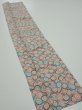 Photo5: 2J10z20  Japanese Kimono Silk  FABRIC Umbrella Gray 33.1x7.1 (5)