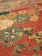 Photo4: 2J10z40  Japanese Kimono Crepe Silk  FABRIC Sakura Red-Brown 39.4x7.1 (4)