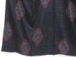 Photo4: 3815T13z820 Vintage Japanese Kimono Silk TSUMUGI  Black (4)