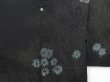 Photo3: 3816T10z600 Vintage Japanese Kimono Silk HAORI Rose Black (3)