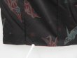 Photo6: 3821T02z650 Vintage Japanese Kimono Silk OMESHI KOMON Origami crane (6)