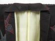 Photo8: 3821T02z650 Vintage Japanese Kimono Silk OMESHI KOMON Origami crane (8)