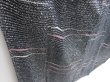 Photo3: 3822T01z810  Japanese Kimono Silk KOMON  Black (3)