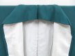 Photo7: 3822T05z960  Japanese Kimono Silk IROMUJI Plain Dark cyan (7)