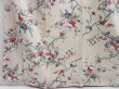 Photo4: 3828T01z910  Japanese Kimono Silk KOMON Flowers Sand beige (4)