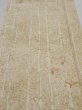 Photo1: 2U03z80  Japanese Kimono Silk  FABRIC Grove Light olive 63.8x14.4 (1)