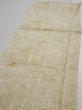 Photo3: 2U03z80  Japanese Kimono Silk  FABRIC Grove Light olive 63.8x14.4 (3)