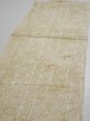 Photo3: 2U06z80  Japanese Kimono Silk  FABRIC Grove Light olive 63.8x14.4 (3)