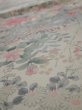 Photo4: 2U01z60  Japanese Kimono Silk  FABRIC Mandarin duck  43.3x14.6 (4)