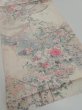 Photo2: 2U02z60  Japanese Kimono Silk  FABRIC Mandarin duck  42.5x14.6 (2)