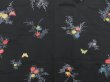 Photo3: 3906T09z590 Vintage Japanese Kimono Silk HAORI Butterfly Black (3)