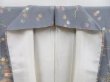 Photo6: 3907T13z1000  Japanese Kimono Silk KOMON Hut Gray (6)