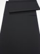 Photo2: 2N01z120  Japanese Kimono Silk  FABRIC Plain Black 80.7x14.4 (2)