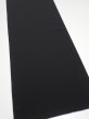 Photo3: 2N01z120  Japanese Kimono Silk  FABRIC Plain Black 80.7x14.4 (3)