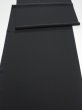 Photo2: 2N02z120  Japanese Kimono Silk  FABRIC Plain Black 82.7x14.4 (2)