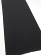 Photo4: 2N02z120  Japanese Kimono Silk  FABRIC Plain Black 82.7x14.4 (4)