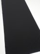 Photo3: 2N03z120  Japanese Kimono Silk  FABRIC Plain Black 82.7x14.4 (3)