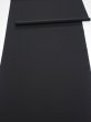 Photo2: 2N04z120  Japanese Kimono Silk  FABRIC Plain Black 83.5x14.4 (2)