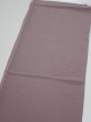 Photo3: 2V02z60  Japanese Kimono Crepe Silk  FABRIC Plain Ash rose 38.6x14.0 (3)