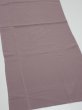 Photo2: 2V03z80  Japanese Kimono Crepe Silk  FABRIC Plain Ash rose 47.2x14.2 (2)